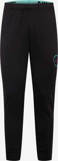 Sportinės kelnės iš NIKE, spalva – vandens spalva / rožinė / juoda, Prekių apžvalga