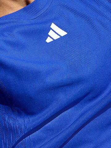 ADIDAS Shirt 'adidas Airchil Tee Pro Lucid'‌‌‌‌‌‌‌‌‌ in Blau