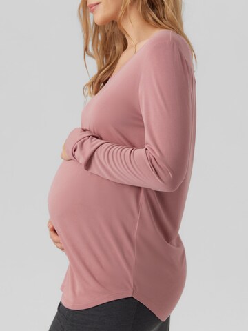 rozā Vero Moda Maternity T-Krekls 'FILLI'
