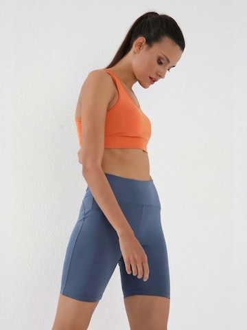 Tommy Life - Tapered Leggings 'Gamaschen' em azul