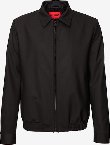 HUGO Jacke 'Hellys' in Schwarz: Vorderseite