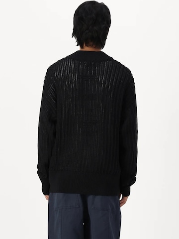 Denim Project Collegetakki ' DPKnitted ' värissä musta