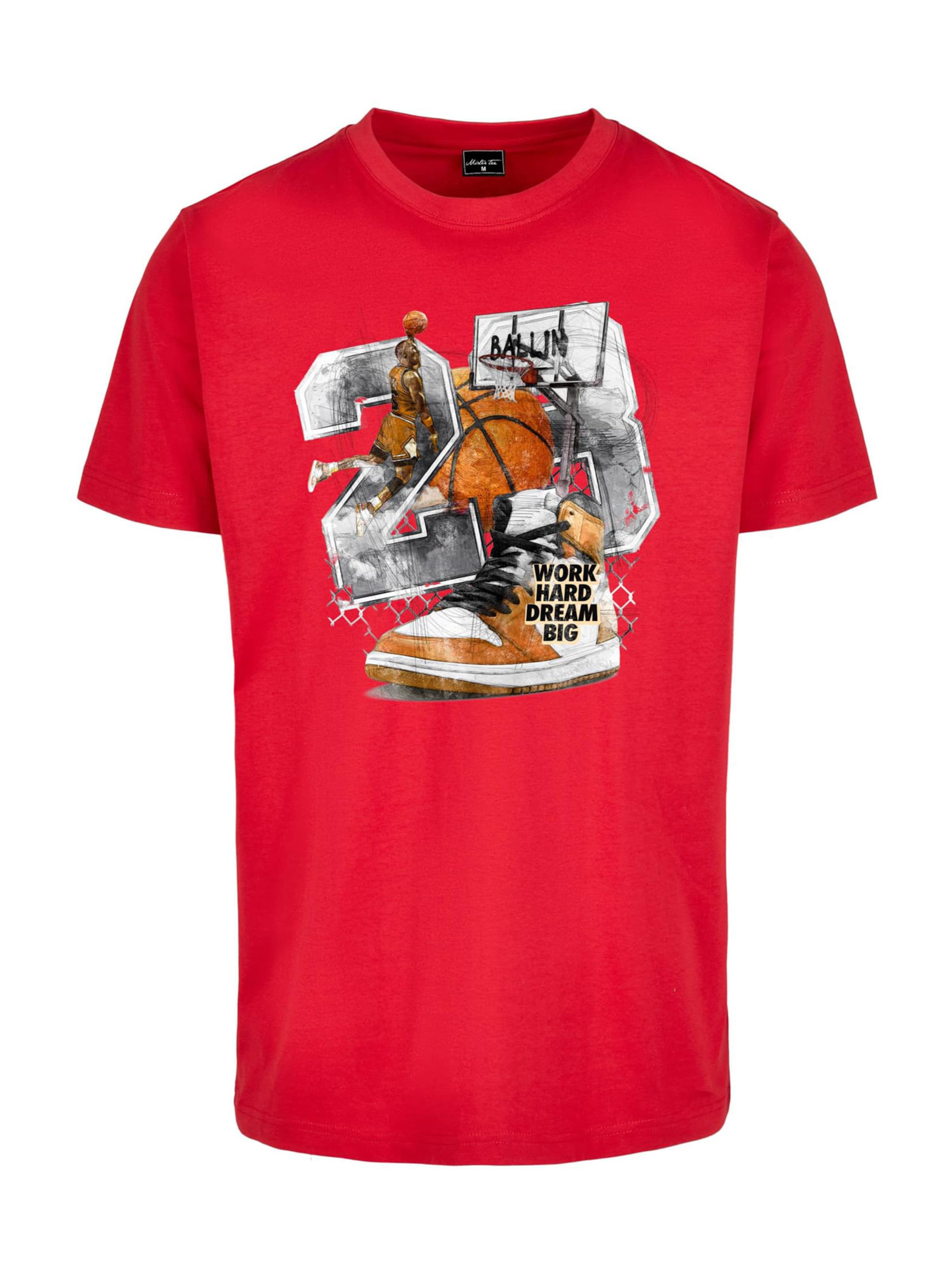 Mister Tee T-shirt i röd: framsida