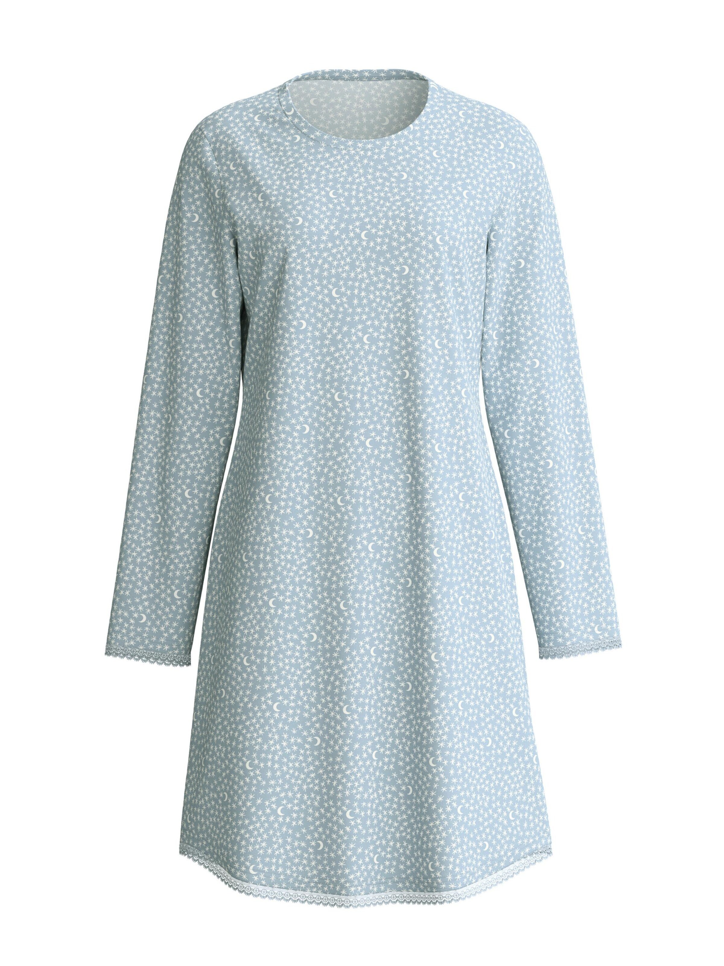 Camicia da notte 'Midnight Dreams' di CALIDA in grigio: frontale