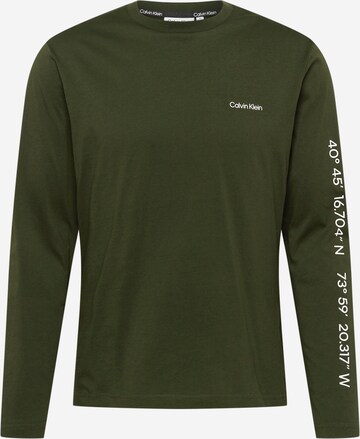 Calvin Klein Shirt in Grün: predná strana