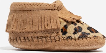 Minnetonka Laarzen 'Riley Suede' in Bruin