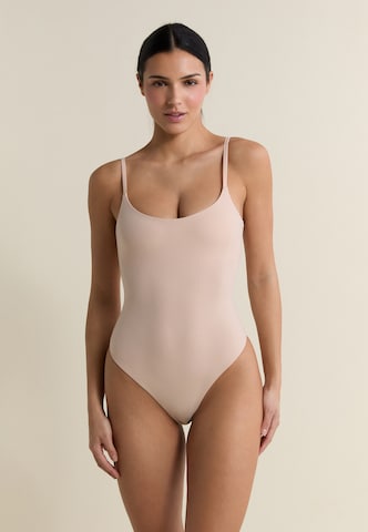 Body 'Pure Soft' di ETAM in beige: frontale