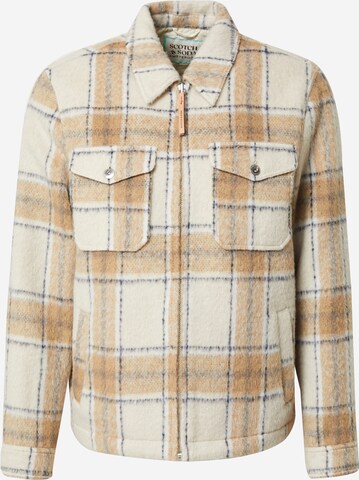 SCOTCH & SODA Tussenjas in Beige: voorkant