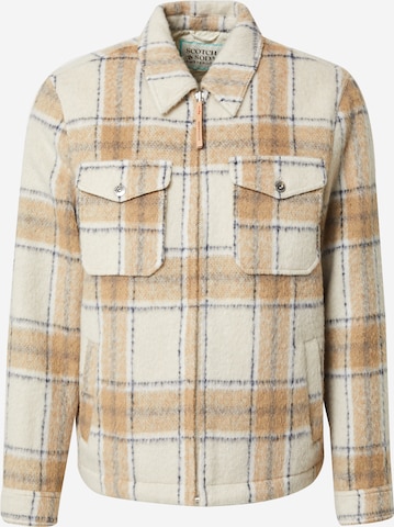 Veste mi-saison SCOTCH & SODA en beige : devant