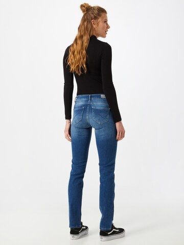 ONLY Skinny Jeans 'Eva' in Blauw