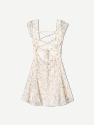 Bershka Summer dress in Beige