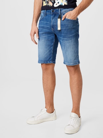 TOM TAILOR DENIMregular Traperice - plava boja: prednji dio