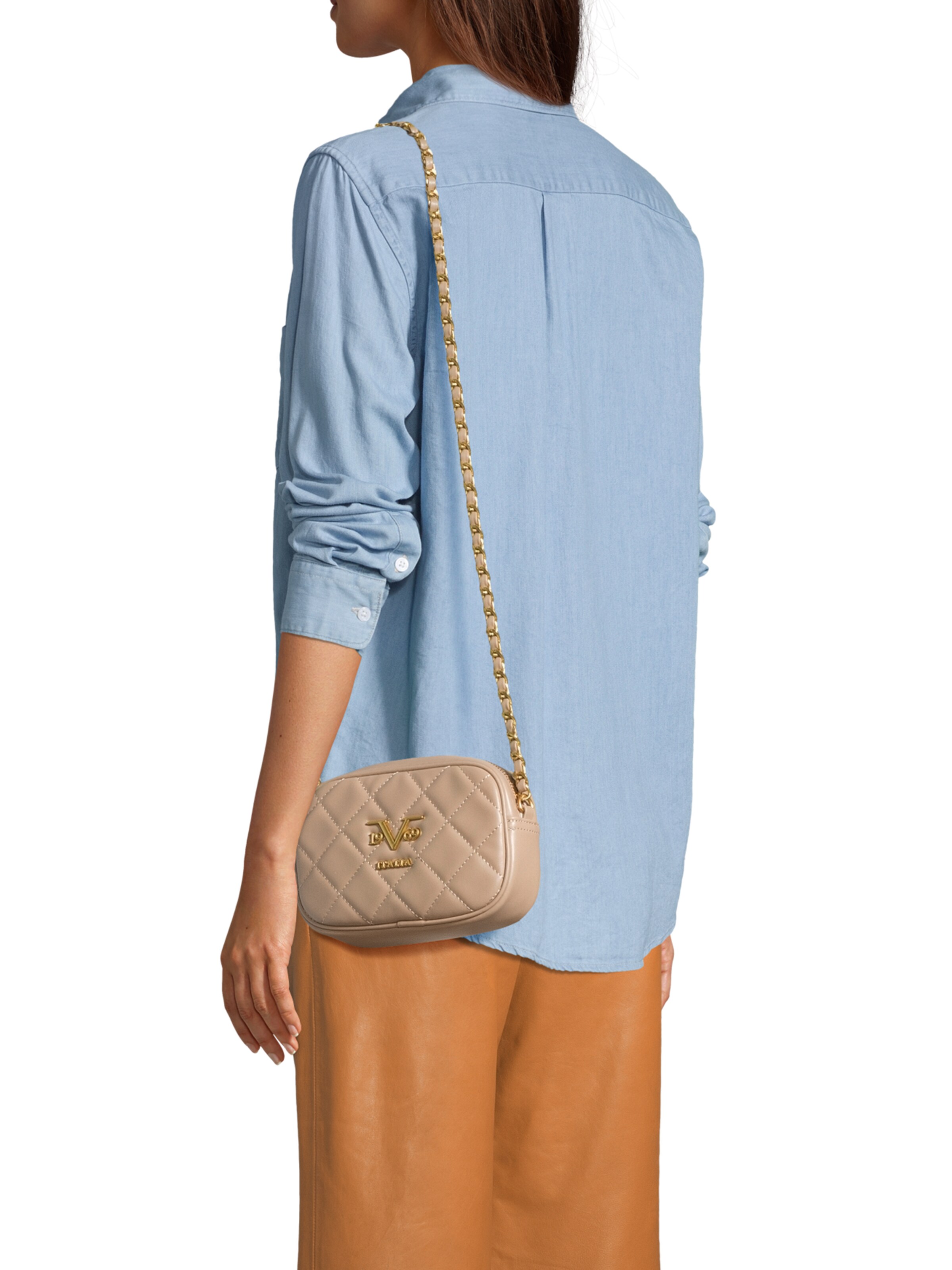 19V69 ITALIA Taška přes rameno 'Vivi' – šedá