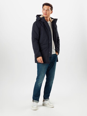 JACK & JONES - Parca de invierno en azul