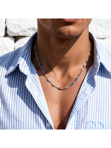 Arkai Necklace 'Prism' in Silver: front