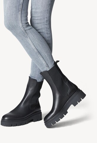 TAMARIS Chelsea Boots in Schwarz