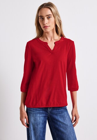 STREET ONE Shirt in Red: front