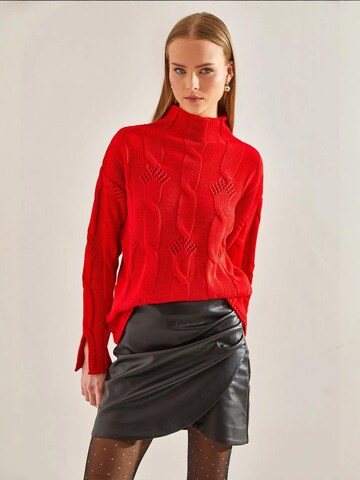 Pullover 'Pullover' di Bianco Lucci in rosso
