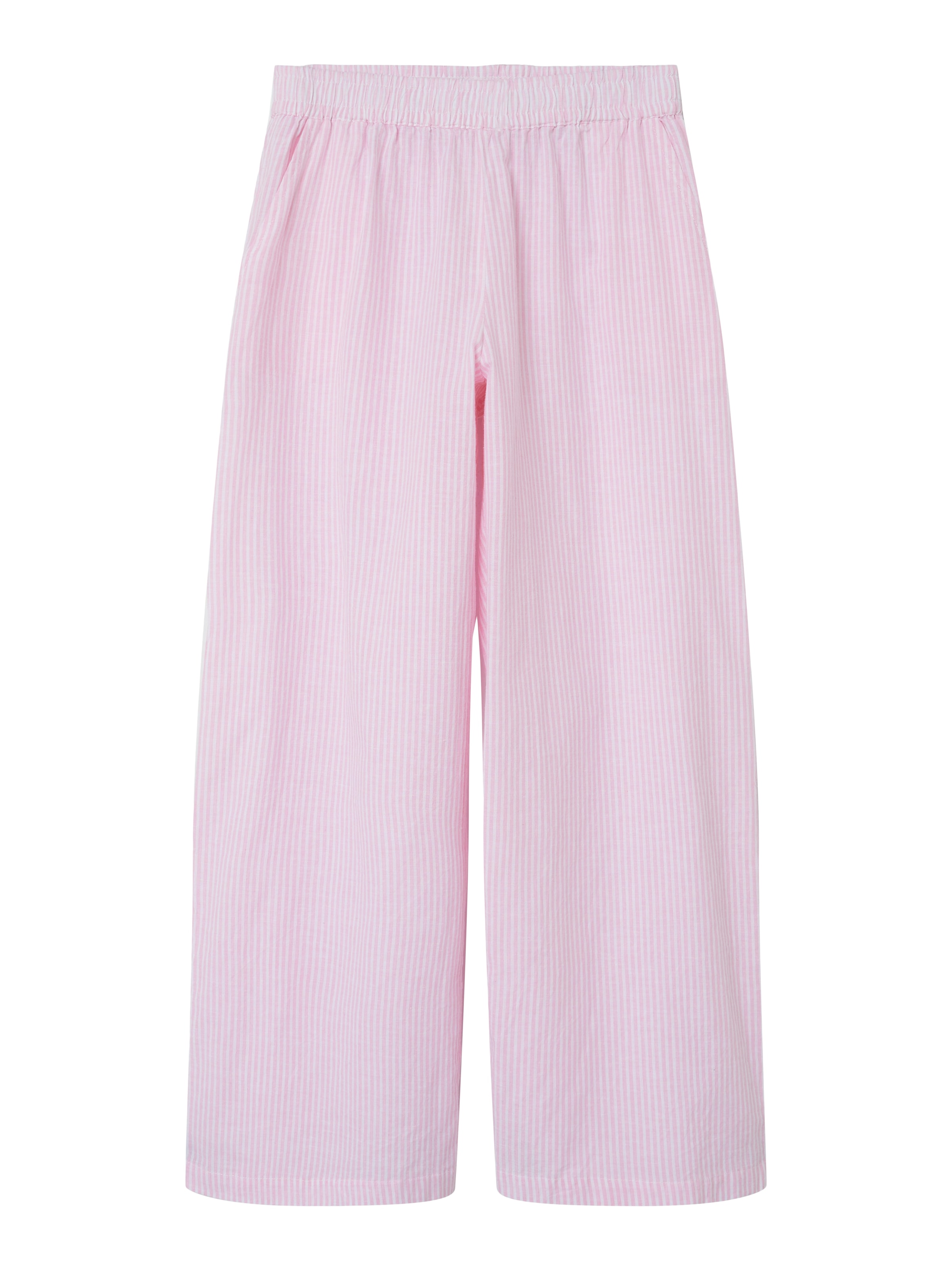 Loosefit Pantalon 'NKNJela' NAME IT en rose : devant