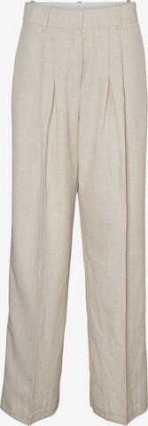 Aware Wide leg Pantalon 'Felicity' in Grijs: voorkant