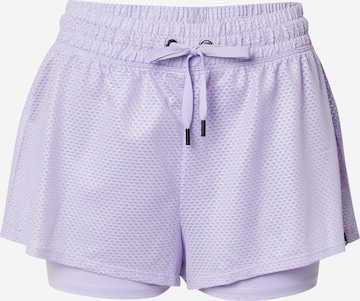 DKNY Performance - Regular Calças de desporto em roxo: frente