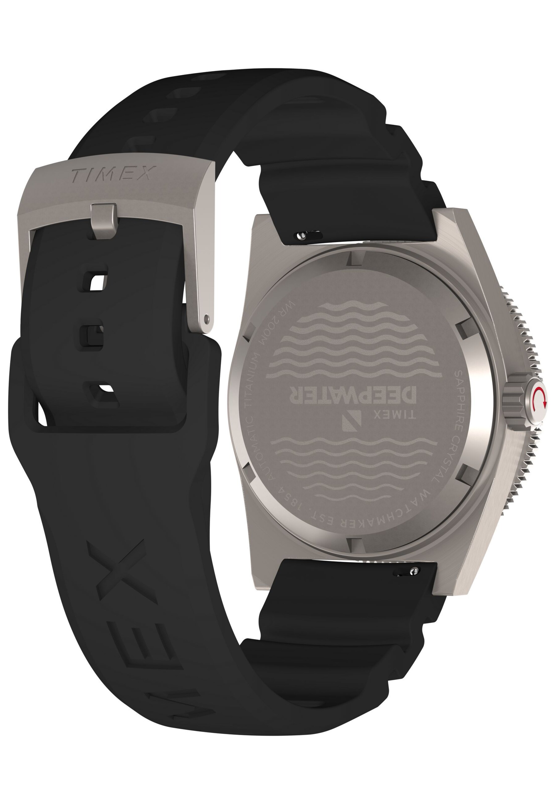 Montre à affichage analogique TIMEX en noir