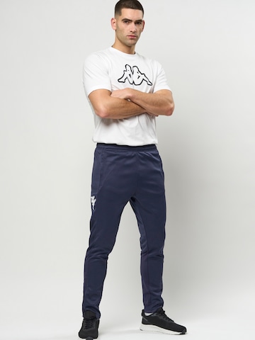 Regular Pantalon 'KMLogo Lorente' KAPPA en bleu