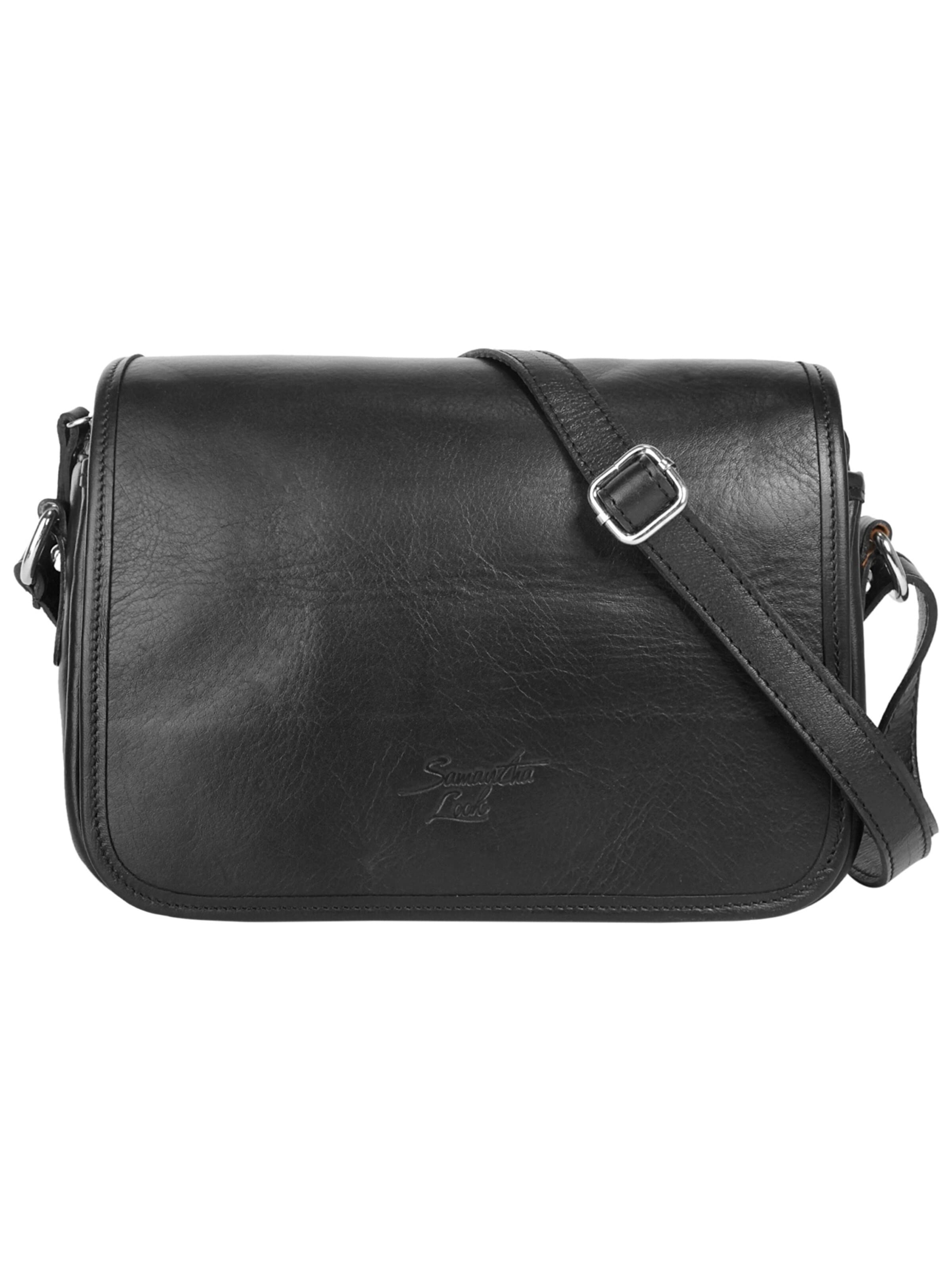 Samantha Look - Bolso de hombro en negro: frente