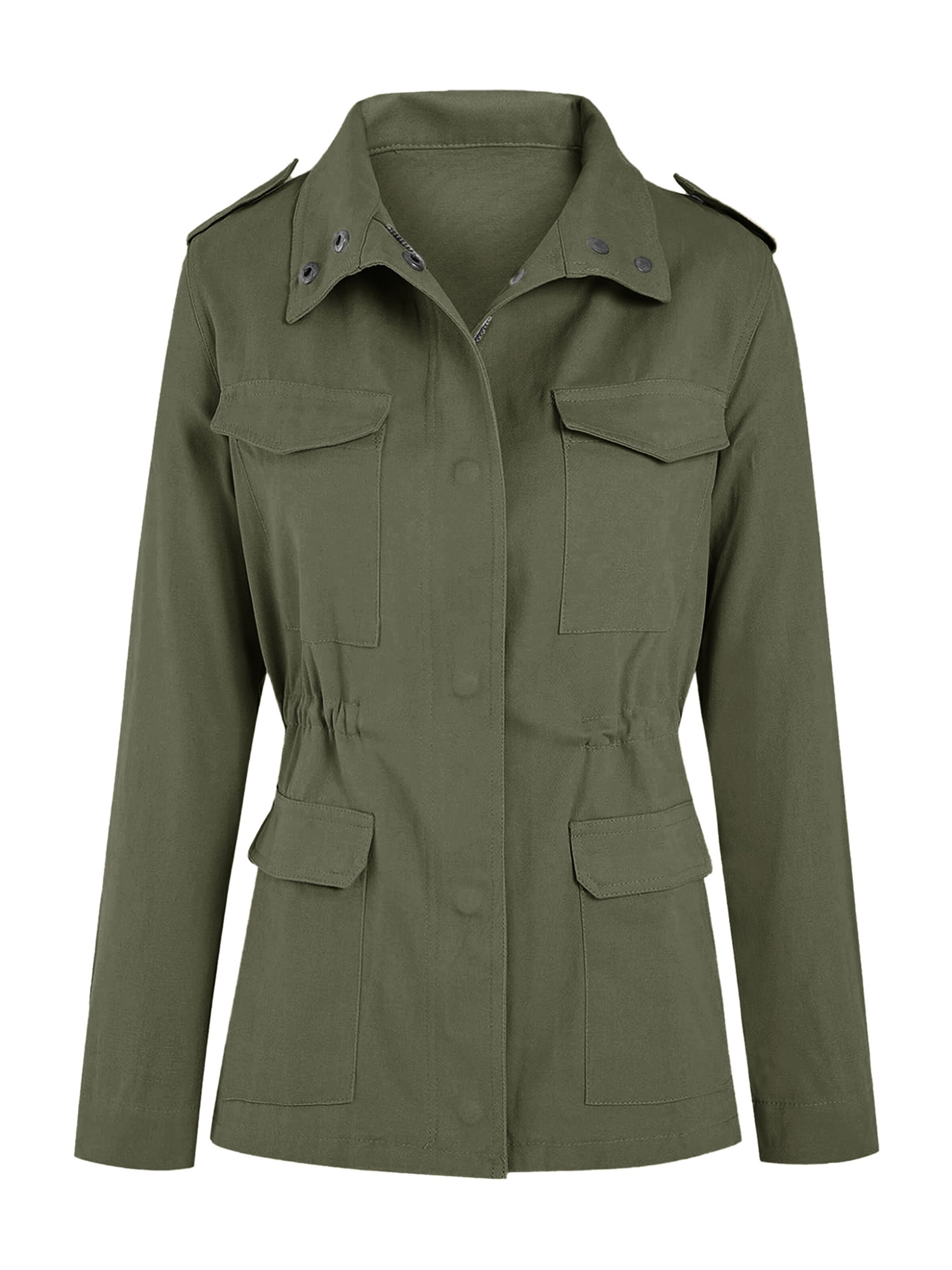 Imily Bela Kurtka przejściowa w kolorze zielony: przód