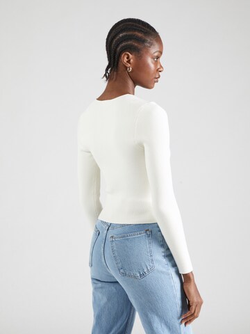 Abercrombie & Fitch Trui in Wit
