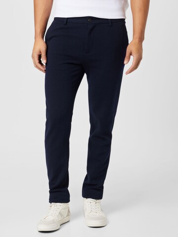 Coupe slim Pantalon chino 'MOTT' SCOTCH & SODA en bleu : devant