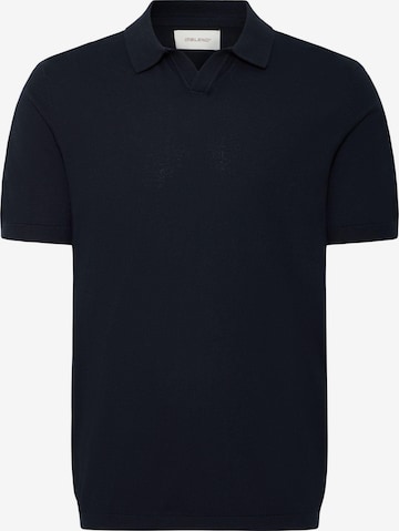 BLEND - Camisa ' BHDao Polo ' em preto: frente