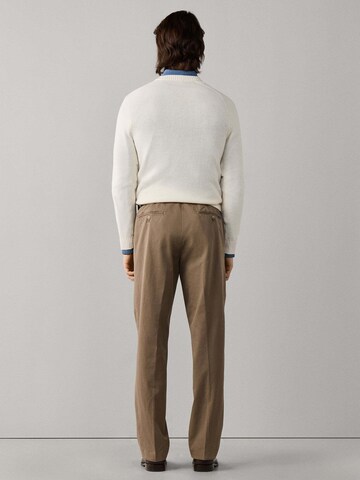 Hackett London Regular Chino Pants in Beige