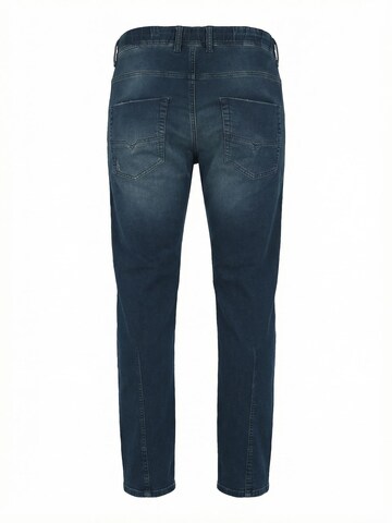 DIESEL Tapered Jeans '2030 D-KROOLEY' in Blauw
