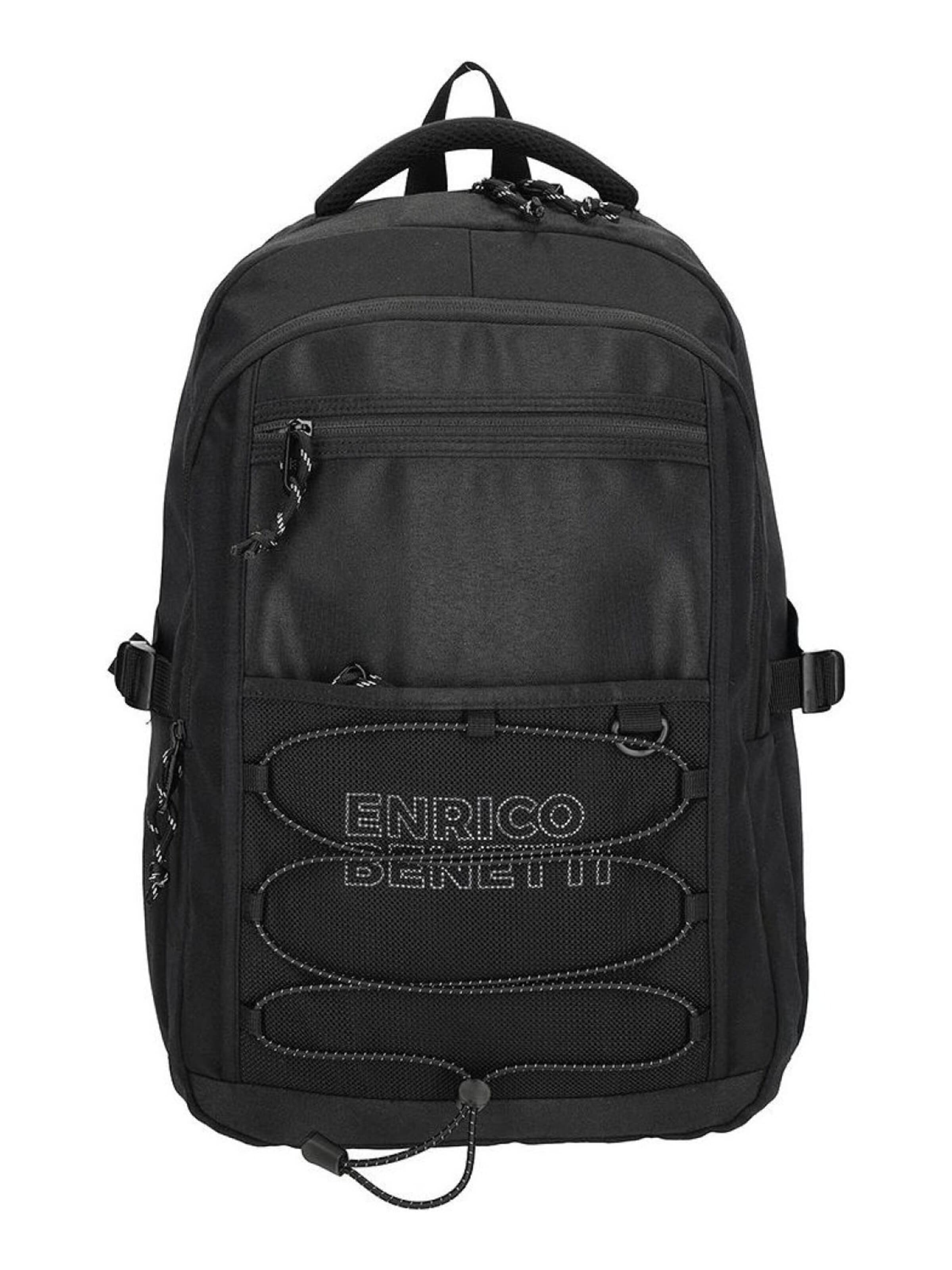 Enrico Benetti Rucksack‌‌‌‌‌‌‌‌‌ in Schwarz: Vorderseite