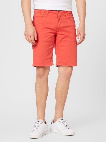 BLEND Regular Shorts in Rot: predná strana