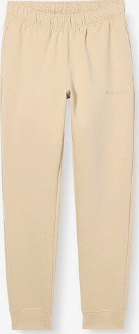 Champion Authentic Athletic Apparel Regular Broek in Beige: voorkant