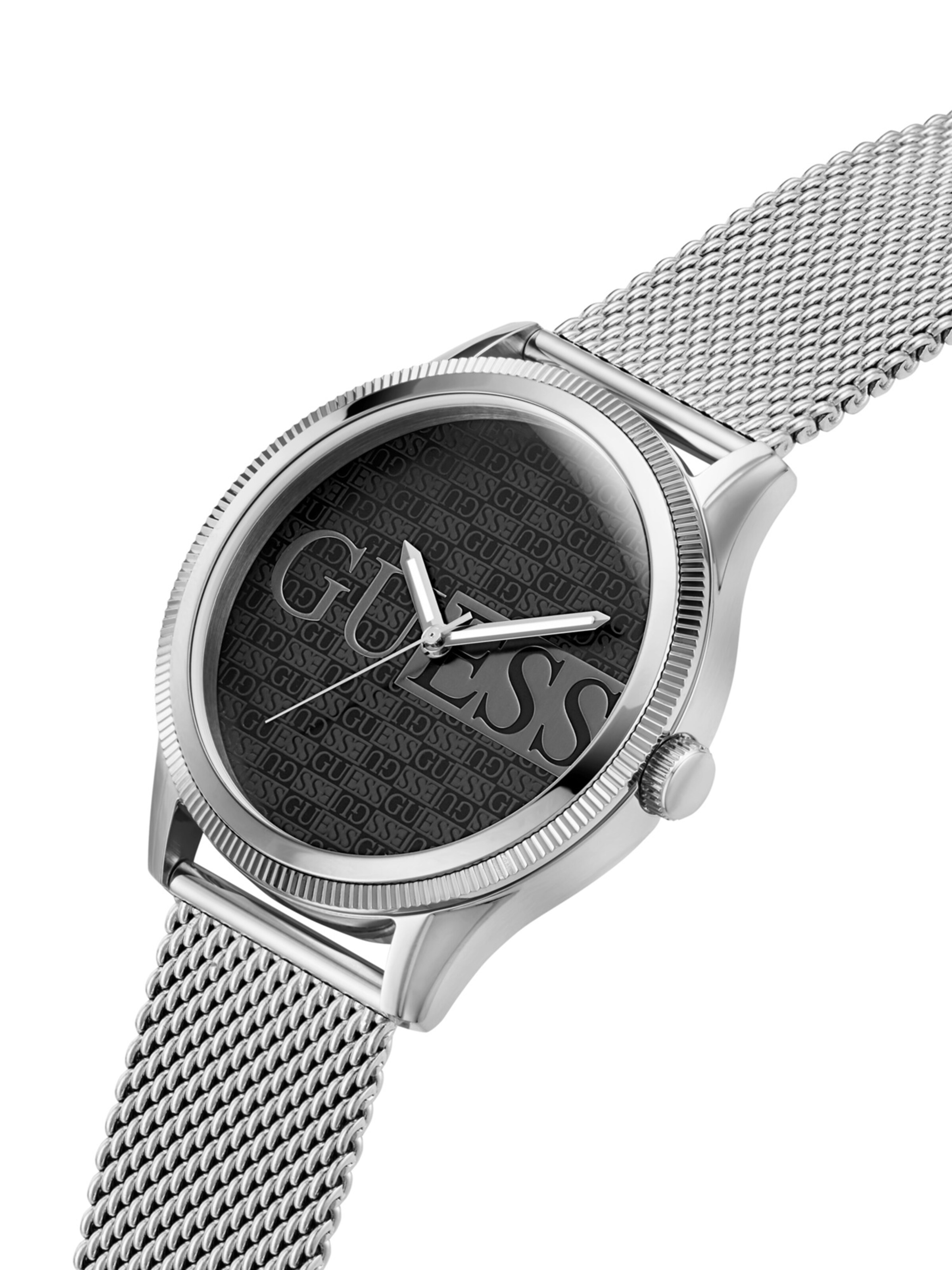 GUESS Analog Watch 'GD REPUTATION' in Silver