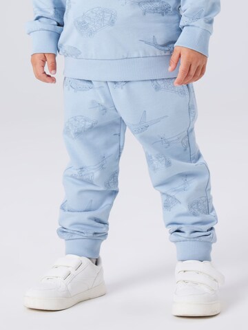 NAME IT Tapered Broek 'NMMVaron' in Blauw