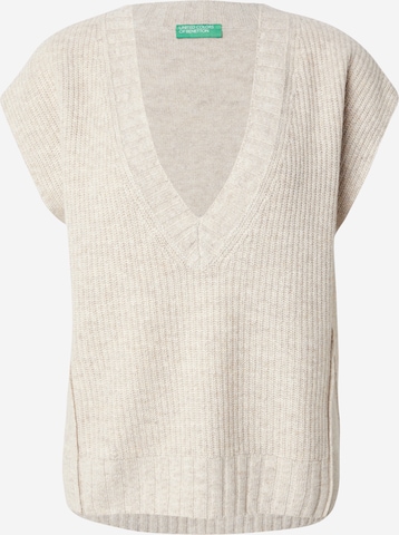 UNITED COLORS OF BENETTONPulover - bež boja: prednji dio