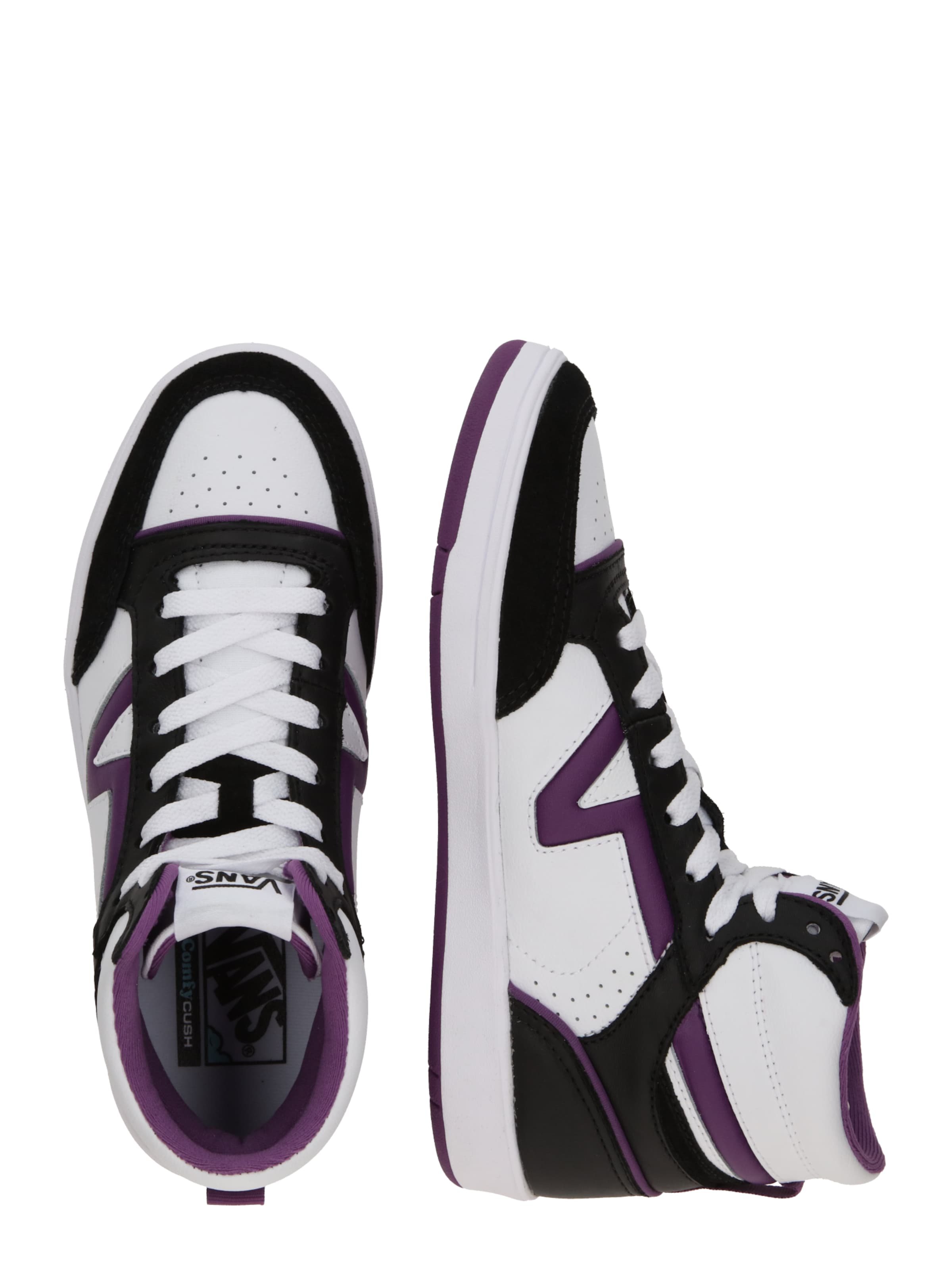 melns VANS Augstie brīvā laika apavi 'Lowland'