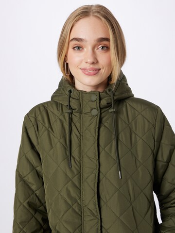 Freequent Between-Seasons Coat 'TULLA' in Green