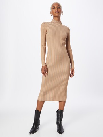 VERO MODA Трикотажное платье 'WILLOW' в Бежевый: спереди