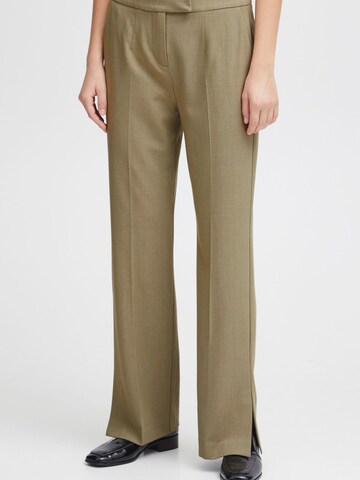 regular Pantaloni con piega frontale 'Danta' di b.young in beige: frontale
