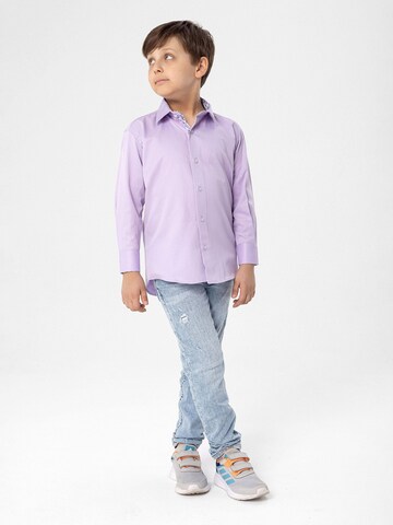 Daniel Hills Slim fit Button up shirt in Purple