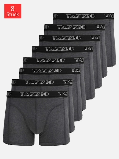 Tazzio Boxers 'BS1000' en anthracite, Vue avec produit