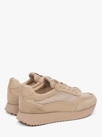 Estro Sneakers laag '301-04-22' in Beige