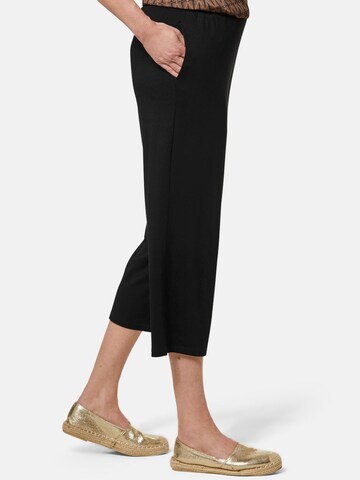 Goldner Regular Trousers ' Louisa ' in Black
