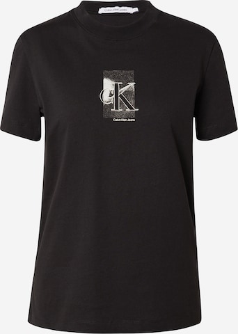 Calvin Klein Jeans Shirt in Black: front