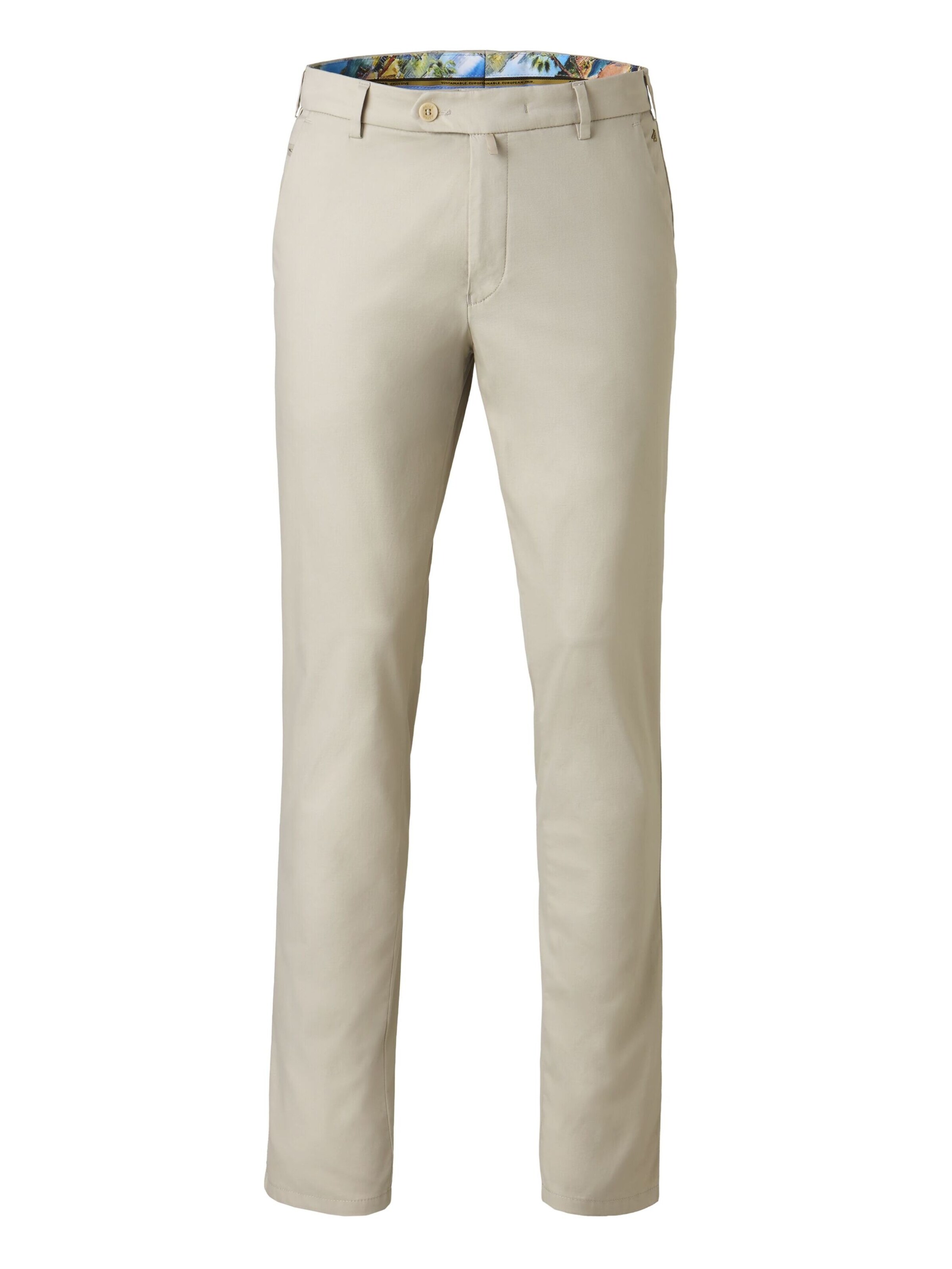 MEYER Regular Chino 'Bonn 1-8142' in Beige: voorkant
